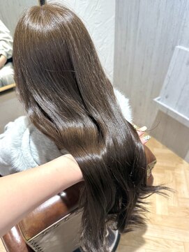 カモン(CAMON) #オリーブベージュ #ブリーチなしカラー #ベージュカラー