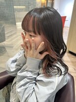 ファースト 東仙台店(first)&nbsp;インナーカラー・ミディアム