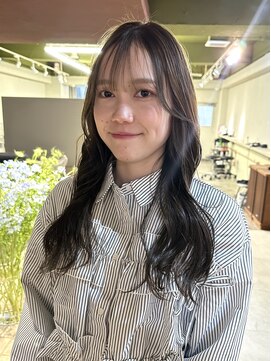 ハル ヘアスタジオ(haRu hair studio) 巻き髪×透明感ベージュ