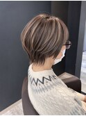 大人ショート×丸みショートボブ
