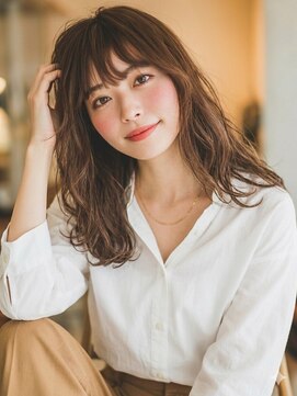 パザパ 南館店(pa.za.pa.) 透明感ブラウンベージュ/ロング/レイヤーカット