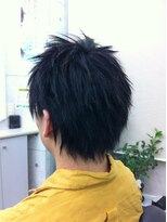 カットアンドシェーブ 髪心地 無造作ビジカジ好感度縮毛矯正１分スタイリングBEFOREと比べてね