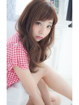 アンジュ ヘアー(Ange hair)&nbsp;大人かわいい　ランダムカール　小顔ロング