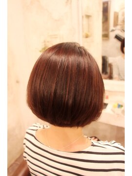 ヘアー ドレス ファーゴ 武蔵浦和(HAIR DRESS Fa go) ローライトカラーボブ