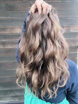 ヘアースペース オブジェ(Hair Space Objet) ロングウェーブ　スタイル