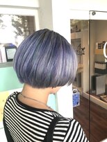シエル ヘアーメイクアップ(CieL hair make up)&nbsp;【丸みショート】ユニコーンカラー（寒色ベース）
