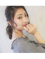 アンカー バイ ラフ(anchor by Laf)&nbsp;ヘルシーレイヤーロブ×グレージュラフカール