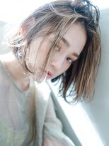 アイティー バイ アルバム 中野店(IT by ALBUM)&nbsp;ワンカールボブ_クールショートピンクベージュボブルフ_38088