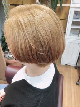 ココロ(HAIR CoCoro relaxation) ペールベージュボブ☆