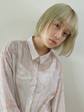 ピズム(PISM) ペールグリーン/顔まわりカット