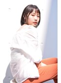  #ミニボブ×#インナーカラー☆耳掛け小顔かわいい20代30代40代
