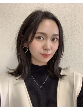 スイルバイスイートルーム(SUIL By Sweet Room) 黒髪セミロングスタイル