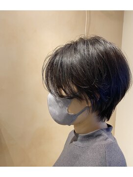 カミビト マヴィー(kamibito mavie) ハンサムショート/前髪なしショート/20代、30代、40代、50代