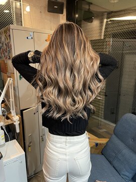 ラフ(LAFF) #黒髪#ボブルフ#ネビージュ#小顔#ワンレン