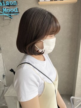 ムード カナザワ(mood kanazawa) 韓国風ボブ