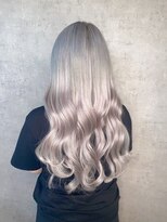 グリス(GRIZZ)&nbsp;【艶髪pail silver】#エクステ#シールエクステ#韓国#インナー