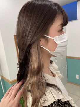 ゲーム 吉祥寺店(GAME) ダブルカラーケアブリーチインナーカラーハイトーンカラー韓国