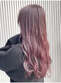 《TARO》 ルーズヘア ベイビーピンク エドルカラー