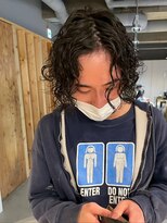 アカ(ACA) ツイストスパイラルパーマメンズカットメンズショート札幌大通