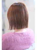 切りっぱなしボブ