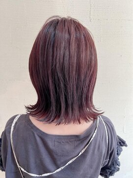 リフレアンドケア ミチ 幸町店(refre&care MICHI) 【MICHI refre店　福光柚香里】カシスレッドカラー