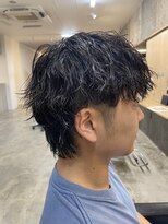 ニアウ 伊勢崎連取店(Niau)&nbsp;メンズウルフツイストスパイラルパーマ