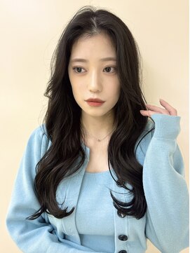 ビーチ(BEACH) 似合わせカット暗髪ナチュラルロング