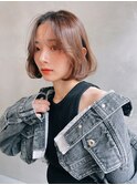 Aimee町田　韓国ボブ×モカブラウン