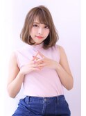20代30代40代50代美髪ピンクブラウン切りっぱなしボブショート