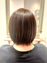 ヘアー グリーン(hair green) 30代40代50代/ナチュラルショートボブ/好印象ショートボブ