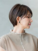 オースティン 調布アミックス(AUSTIN)&nbsp;大人かわいい前髪セシルカットココアブラウンフリンジウェーブ