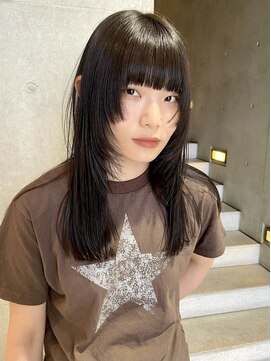 ハウ 心斎橋(how) ロング/顔周りレイヤー/レイヤーカット/パーマ/トリートメント