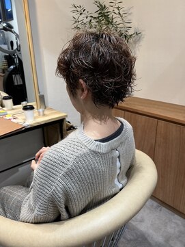 エハプラスマウナ(Eha+MAUNA) ショートパーマ[30代40代50代女性]