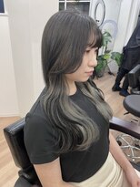 ピープスアンドスー 表参道 渋谷(Peeps&Suu.)&nbsp;インナーカラー/王道グレージュ/韓国風