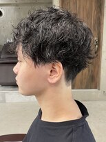 フイ 新宿3丁目(Hui)&nbsp;ハイトーンカラー/マッシュパーマ/アースカラー/men's/