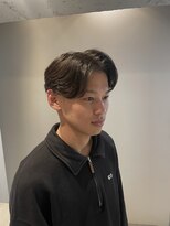 アリーズ シブヤ(ALLYS shibuya)&nbsp;くせ毛を活かしたサイドパート