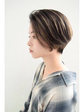 ニスル 町田店(NISURU) 黒髪/クラゲヘアー/オリーブグレー/小顔/ココアベージュ