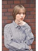 大人可愛い20代30代40代黒髪前下がりショートボブ丸みショート◎