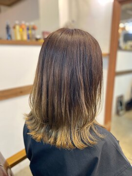 アイノベル(‘Inovel’) カット＋カラー＋oggiottoトリートメント