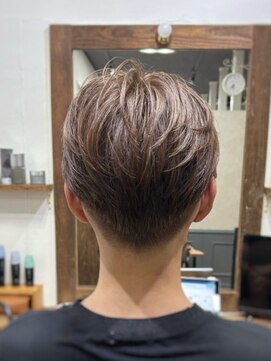 カミケン 清明店(kamiken.) 清潔感◎爽やかメンズ刈り上げショート【カミケン清明店】