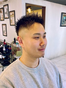 グレイスフルバーバーロンドン 大宮店(Graceful Barber London) 【20代 男性】ロンドンフェードショート(大宮/バーバー)