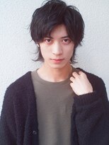 レジュアル(RESSUAL)&nbsp;かき上げヘア　ニュアンスマッシュ　サイドパート　ビジネス