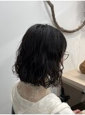 【井上】ストレートボブショートパーマニュアンスパーマ