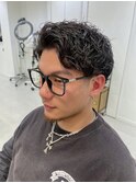 短髪×パーマで、もっとかっこよく。