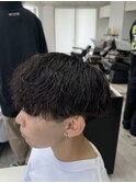 メンズマッシュ×緩めツイスパ