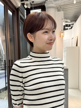 ミィ 表参道(mee.) 似合わせカット ショートボブ ショートヘア ハンサムショート