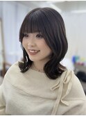 熊本 透明感カラー 韓国風スタイル Una Yumika