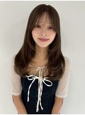 ★くびレイヤーロングエモージュイメチェンフルバングカット
