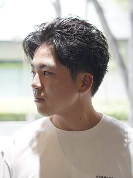 メリケンバーバーショップ コウベ(MERICAN BARBERSHOP KOBE) サーフカールメンズカット