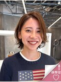 ☆ボブレイヤーカットくびれショート原宿30代40代